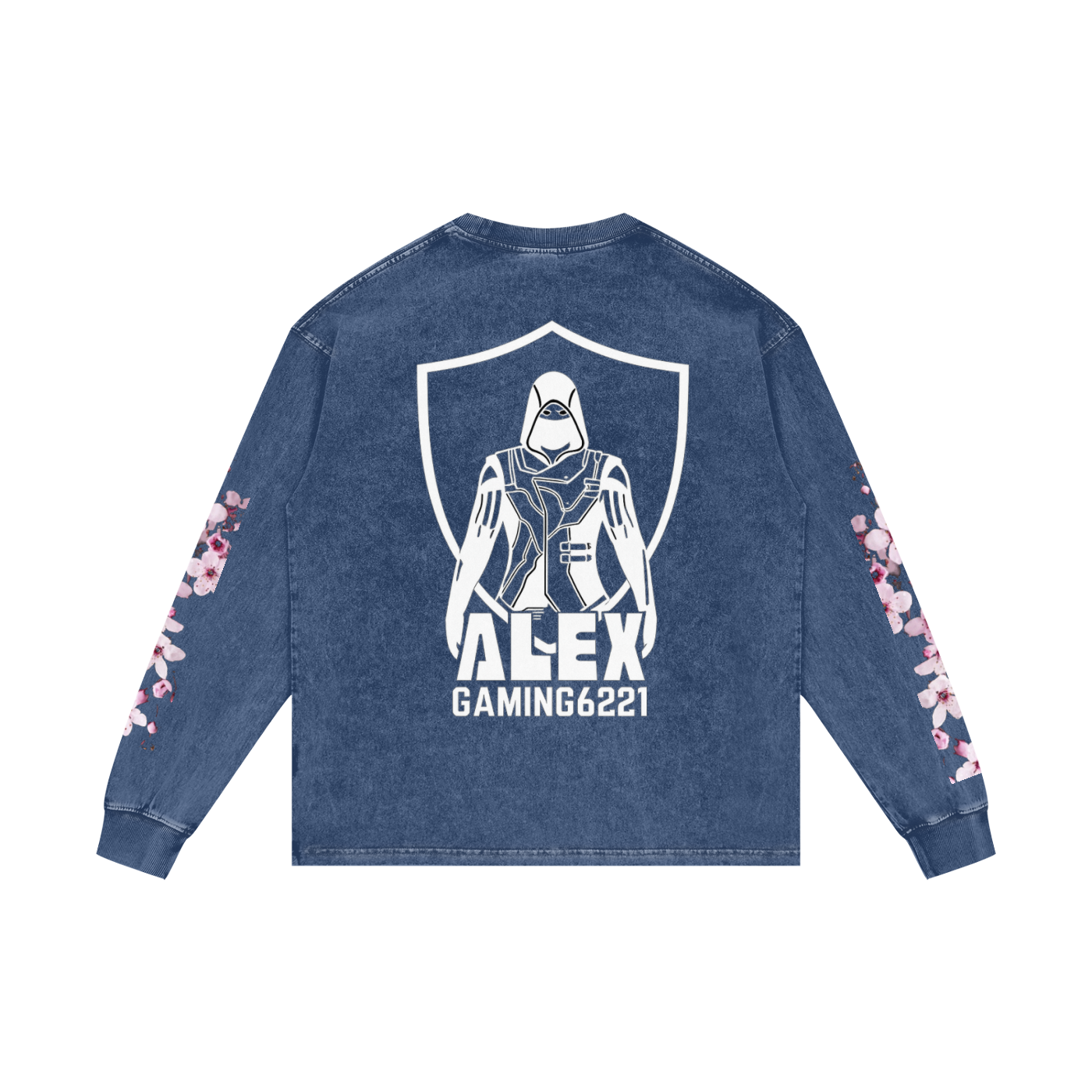 Acid Wash Oversize Long Sleeve T-Shirt