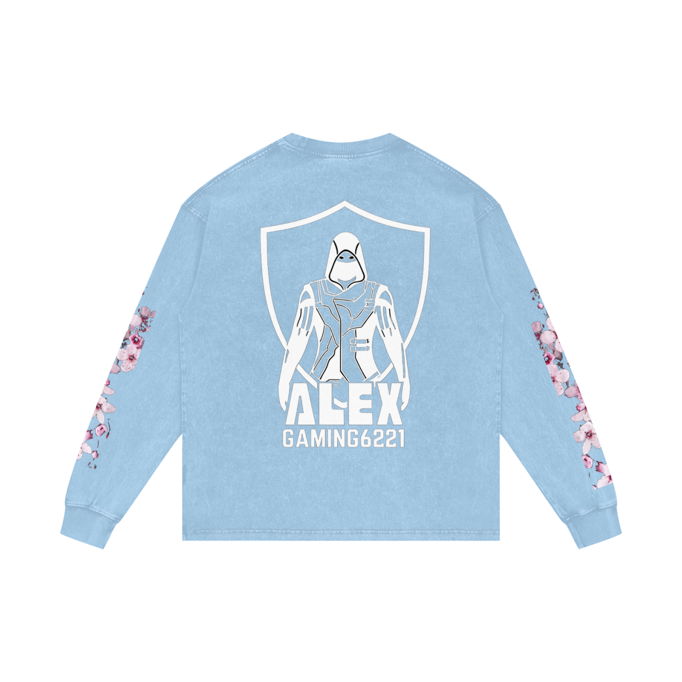 Acid Wash Oversize Long Sleeve T-Shirt