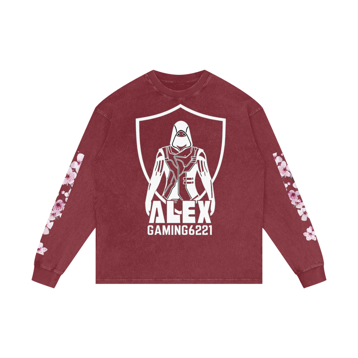 Acid Wash Oversize Long Sleeve T-Shirt