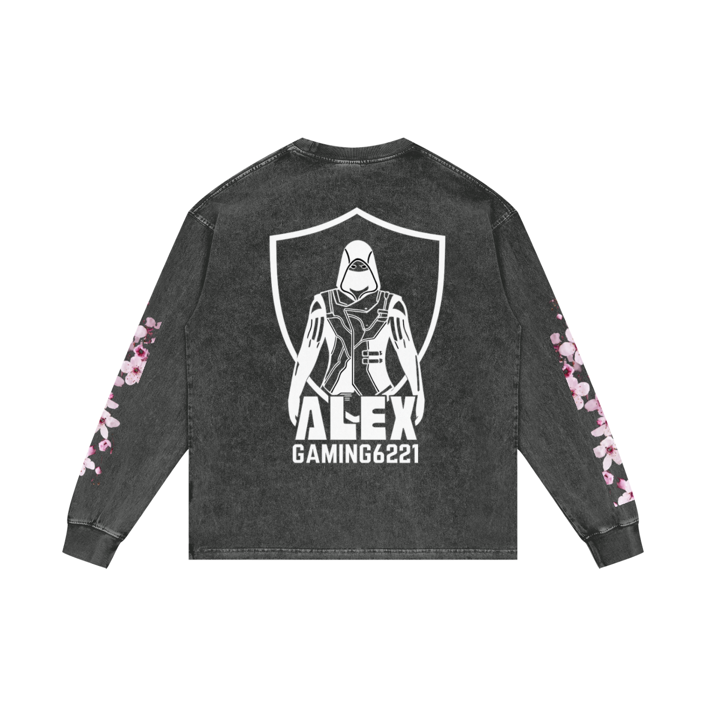 Acid Wash Oversize Long Sleeve T-Shirt