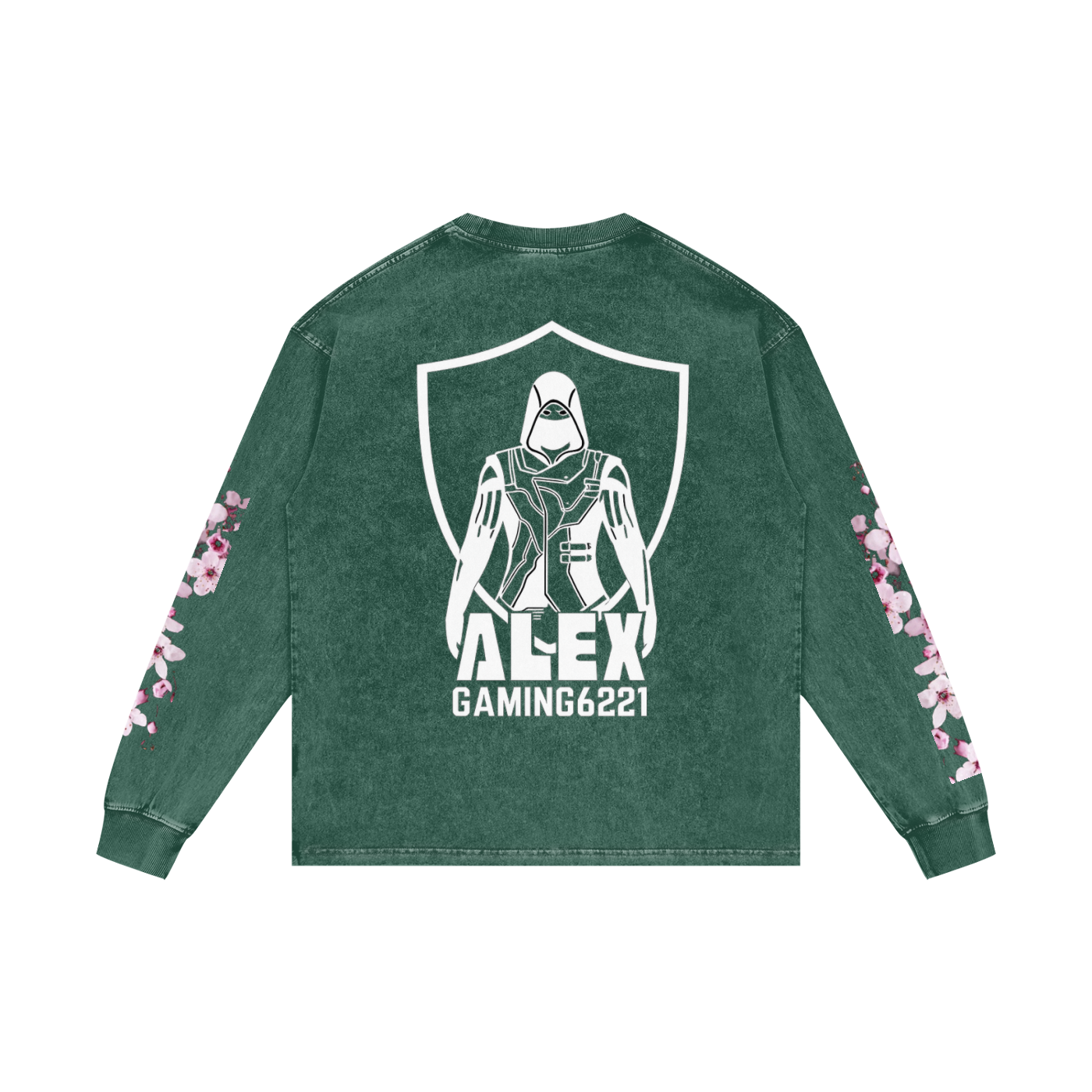 Acid Wash Oversize Long Sleeve T-Shirt