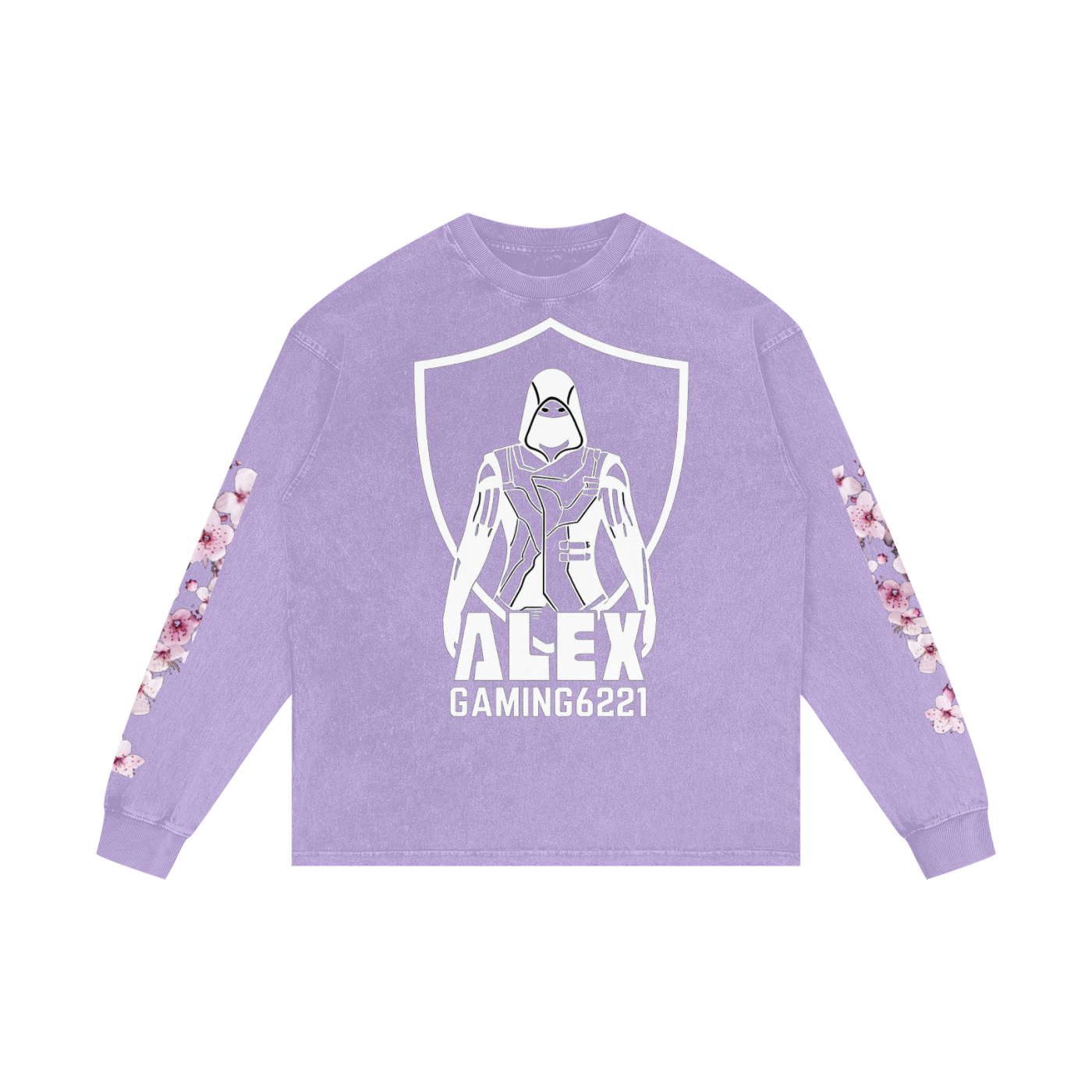 Acid Wash Oversize Long Sleeve T-Shirt