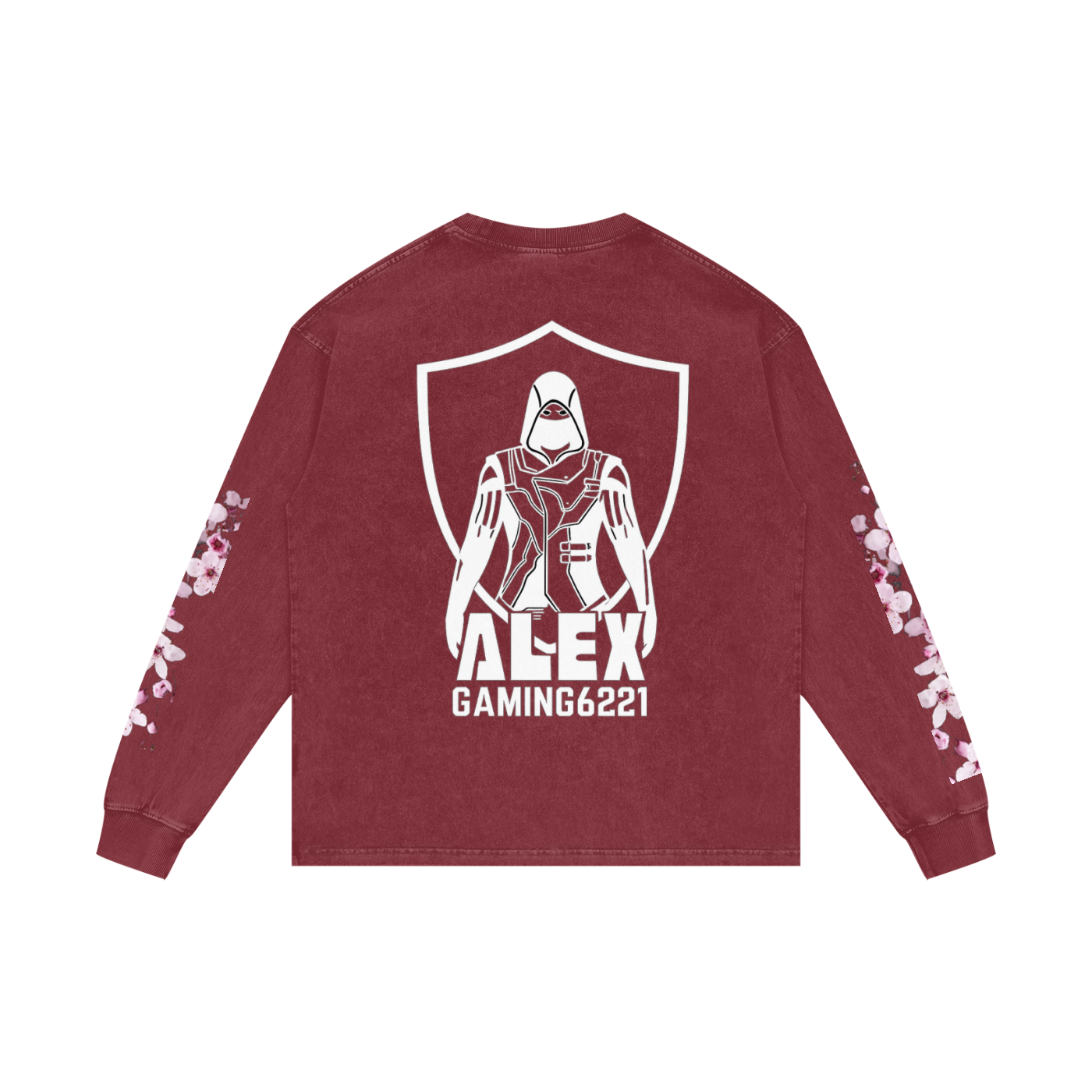 Acid Wash Oversize Long Sleeve T-Shirt