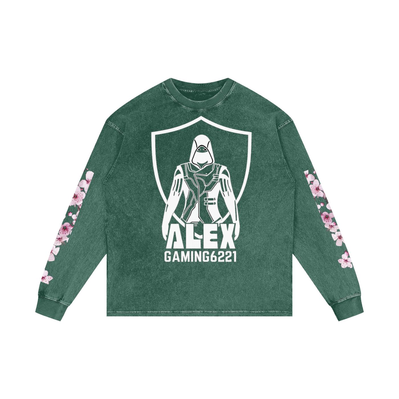 Acid Wash Oversize Long Sleeve T-Shirt