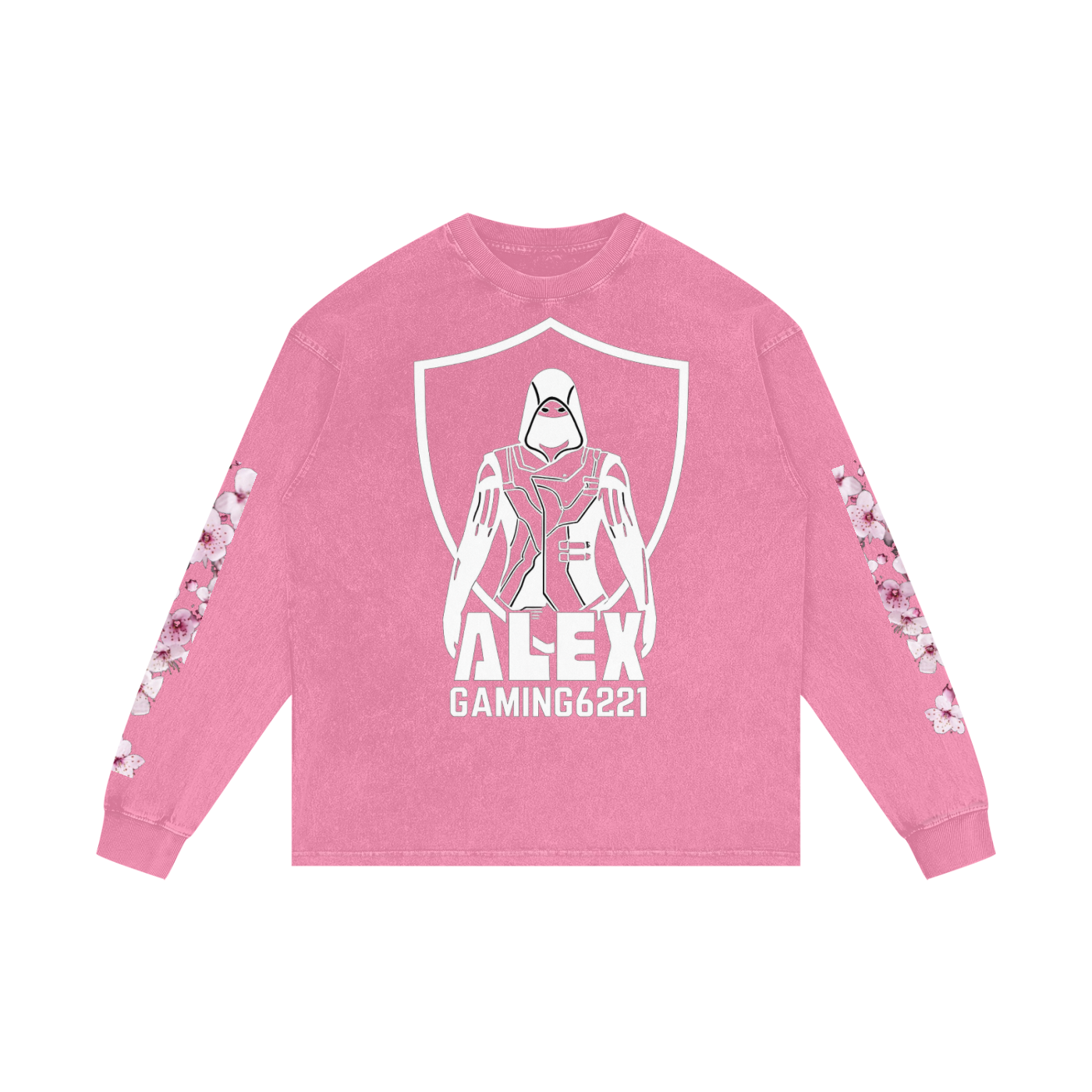 Acid Wash Oversize Long Sleeve T-Shirt