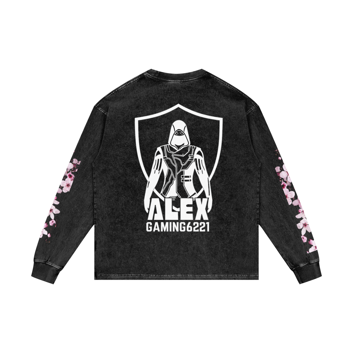 Acid Wash Oversize Long Sleeve T-Shirt