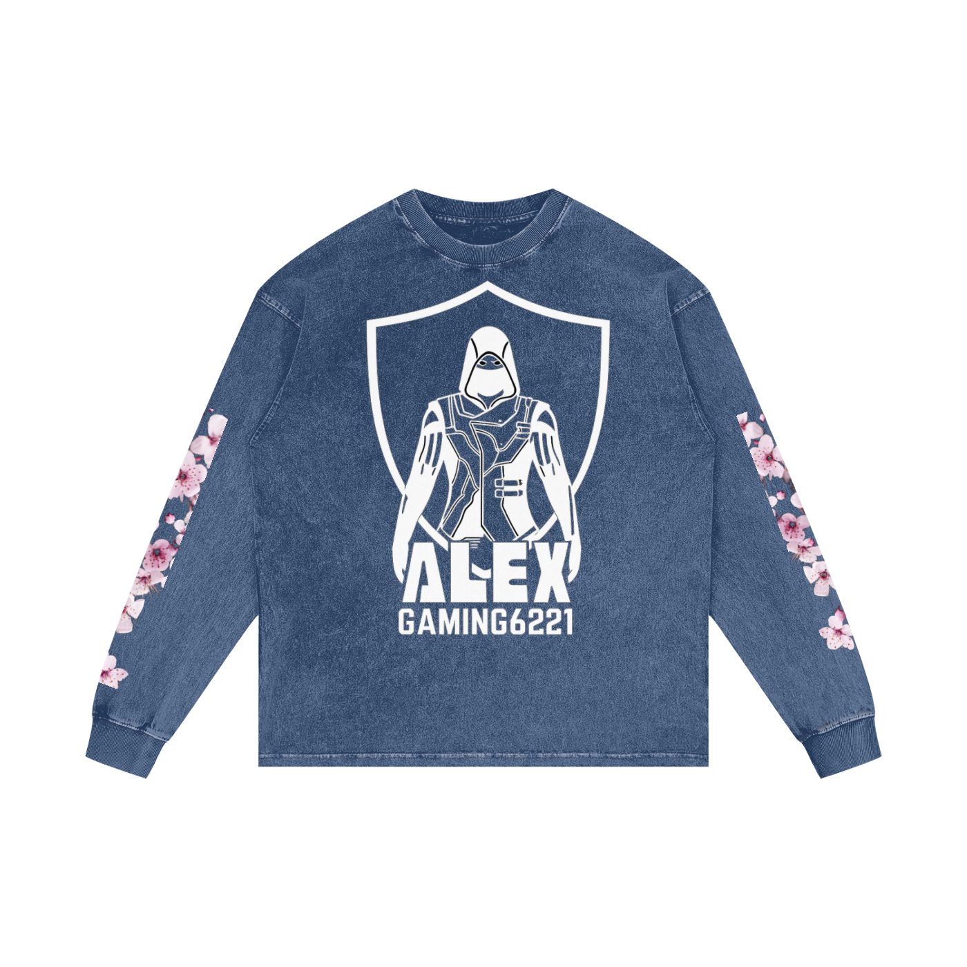 Acid Wash Oversize Long Sleeve T-Shirt