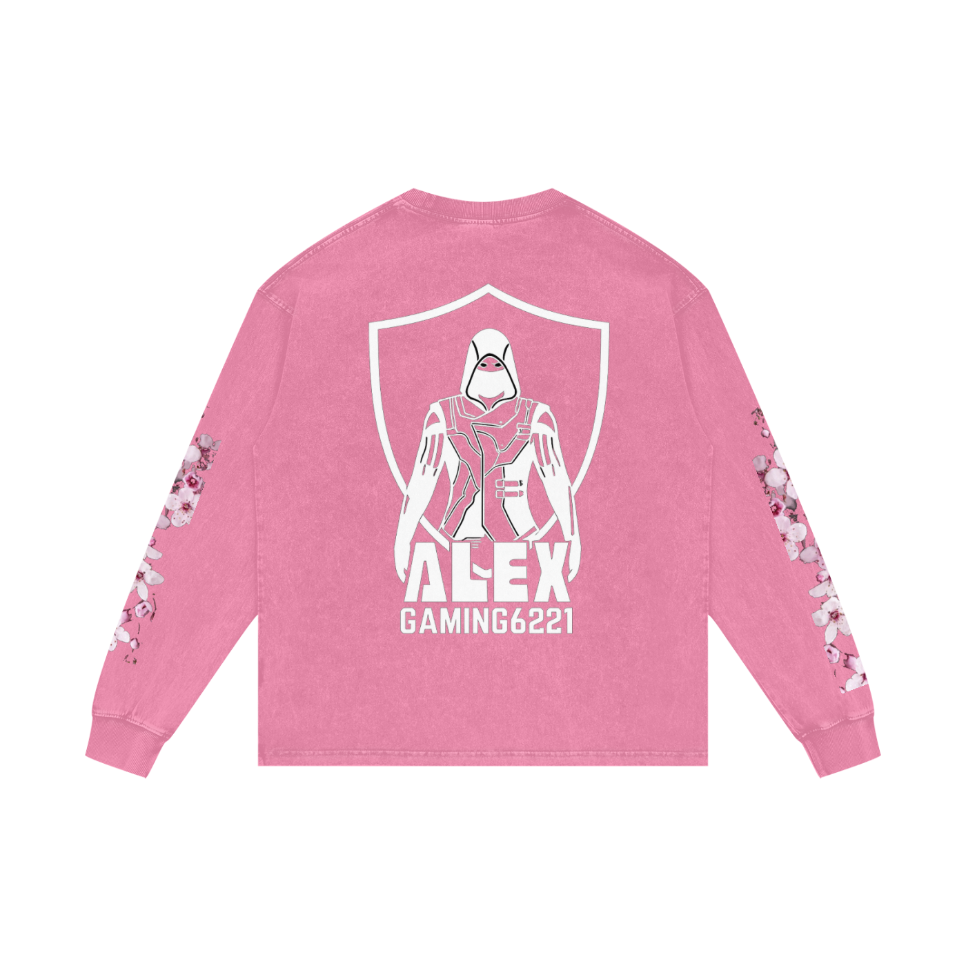 Acid Wash Oversize Long Sleeve T-Shirt