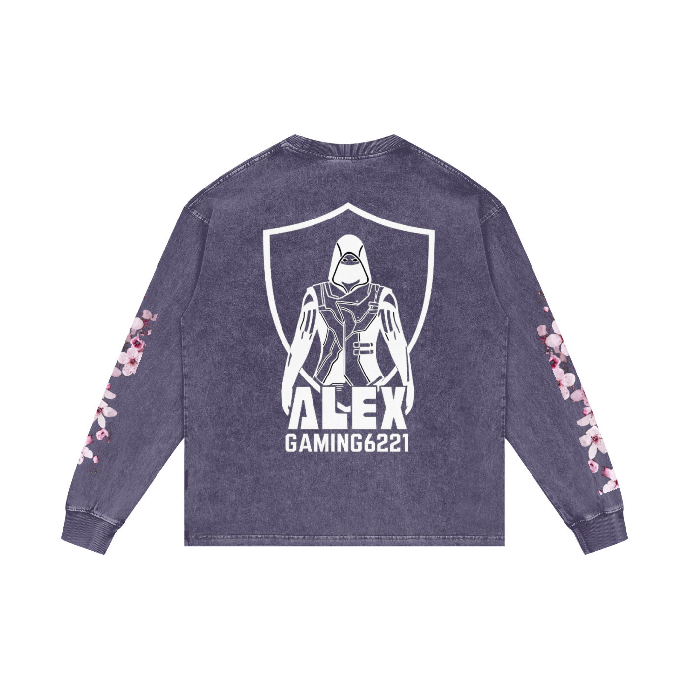 Acid Wash Oversize Long Sleeve T-Shirt